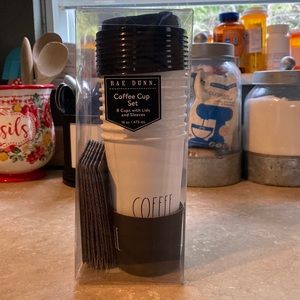 Rae Dunn coffee cup set